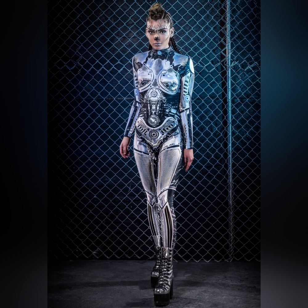 Badinka Warbot System 46 Costume, Large